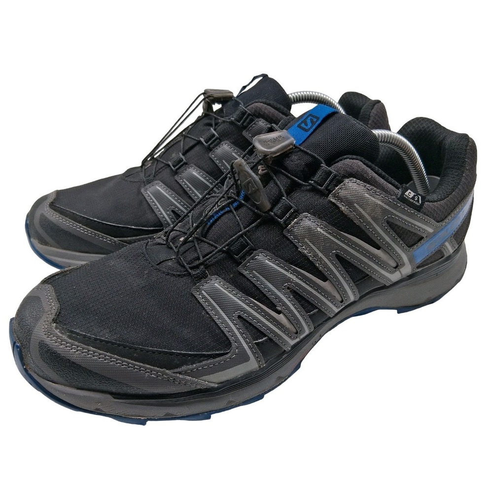 Salomon XA Comp 8 Shoes Mens Size 11 Black Trail Running Hiking Sneakers Outdoor